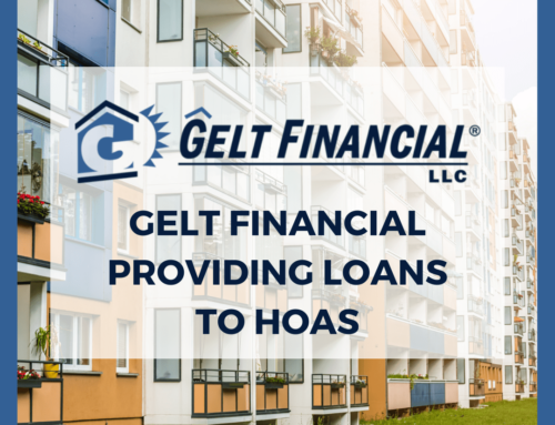 Gelt Financial providing loans to HOAs