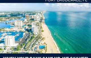 Aerial view Fort Lauderdale Florida